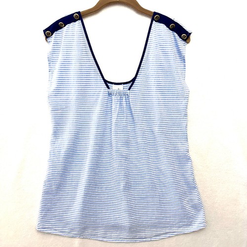 Top smanicato righe cabi - top,